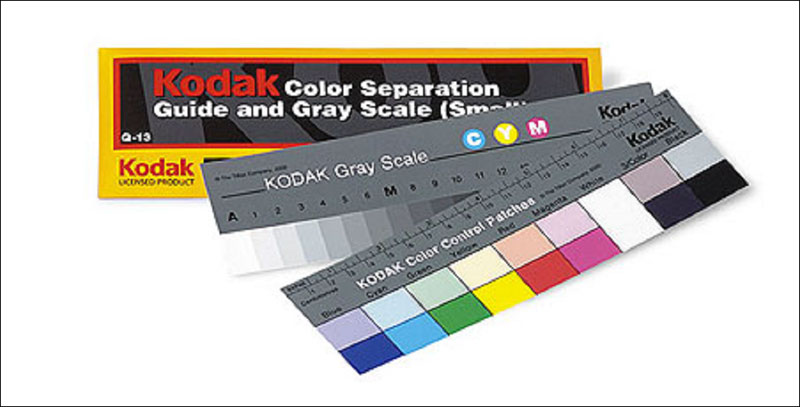 Kodak(コダック) カラーセパレーションガイド＆グレースケール8” Q-13